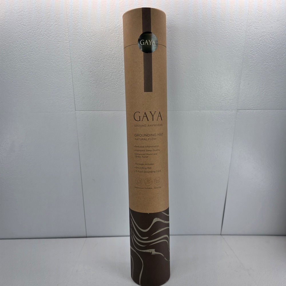 GAYA Grounding Mat Natural Flow with 15 Foot Cord Waterproof Portable Non Slip - Picture 2 of 12